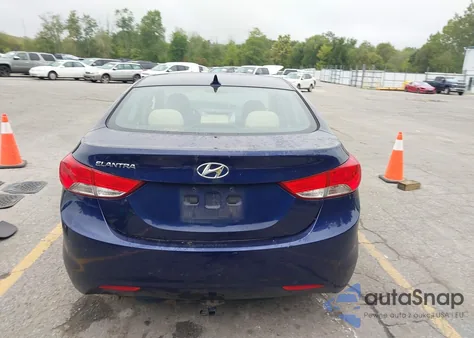 2013 Hyundai Elantra Gls из США, поврежденный, VIN 5NPDH4AE5DH185926
